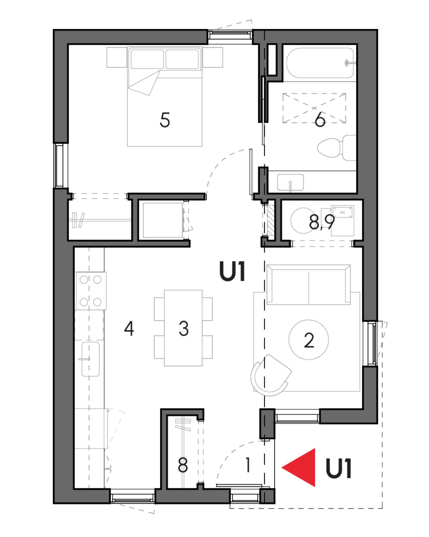 Plan du rez-de-chaussée